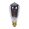 Żarówka LED Edison E27 6W 2200K 3S Dimm Spiral Smoke 757-ST64-3DM-SR-SM grafitowa Italux