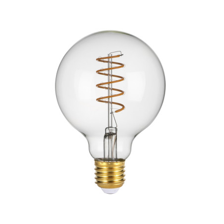 Żarówka LED Edison E27 6W 2200K Dimm Spiral Clear 454-G95-DIM-SR-CL grafitowa Italux