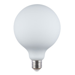 Żarówka LED pojedyncza E27 9W 3000K G125 MILKY 5214-G125-DIM-MILKY-3K biały opalowy Italux