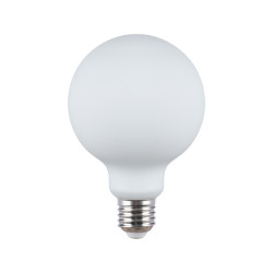 Żarówka LED pojedyncza E27 9W 3000K G95 MILKY 5214-G95-DIM-MILKY-3K biały opalowy Italux