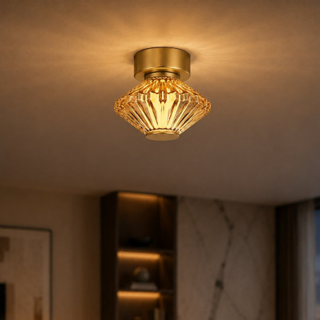 NOWOŚĆ ML2795 Lampa sufitowa / kinkiet Padre Gold 6W LED Milagro