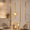 NOWOŚĆ ML2797 Lampa wisząca Padre Gold 7W LED Milagro