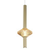 NOWOŚĆ ML2797 Lampa wisząca Padre Gold 7W LED Milagro