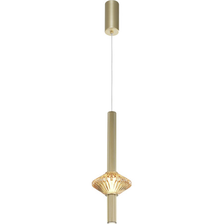 NOWOŚĆ ML2797 Lampa wisząca Padre Gold 7W LED Milagro