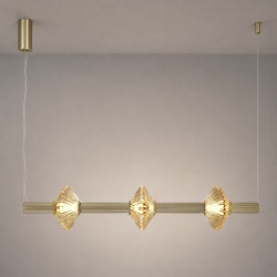 NOWOŚĆ ML2799 Lampa wisząca Padre Gold 18W LED Milagro