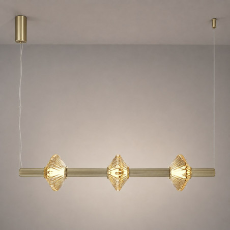 NOWOŚĆ ML2799 Lampa wisząca Padre Gold 18W LED Milagro