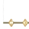 NOWOŚĆ ML2799 Lampa wisząca Padre Gold 18W LED Milagro