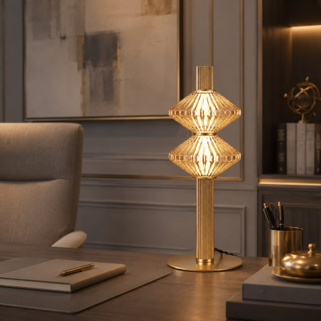 NOWOŚĆ ML2801 Lampka nocna Padre Gold 9W LED Milagro