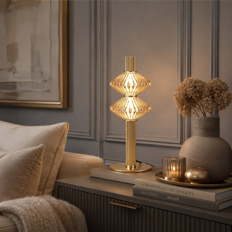 NOWOŚĆ ML2801 Lampka nocna Padre Gold 9W LED Milagro