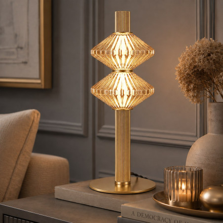 NOWOŚĆ ML2801 Lampka nocna Padre Gold 9W LED Milagro