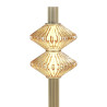 NOWOŚĆ ML2801 Lampka nocna Padre Gold 9W LED Milagro