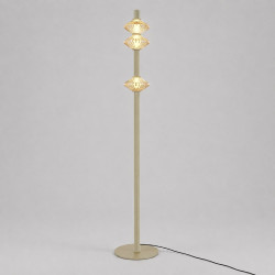 NOWOŚĆ ML2803 Lampa podłogowa Padre Gold 19W LED Milagro