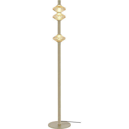 NOWOŚĆ ML2803 Lampa podłogowa Padre Gold 19W LED Milagro