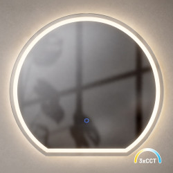 NOWOŚĆ ML2825 Lustro Laguna 2 600x450mm 16W LED 3000K-4000K-6000K Milagro