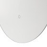 NOWOŚĆ ML2826 Lustro Belissa 500x700mm 16W LED 3000K-4000K-6000K Milagro