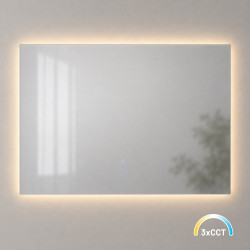 NOWOŚĆ ML2827 Lustro Wonder 600x800mm 20W LED 3000K-4000K-6000K Milagro