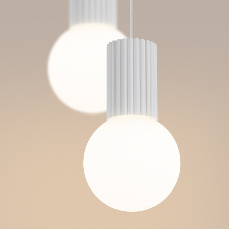 NOWOŚĆ Lampa wisząca HALO 2P białaSL.1971 Sollux