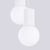 NOWOŚĆ Lampa wisząca HALO 2P białaSL.1971 Sollux