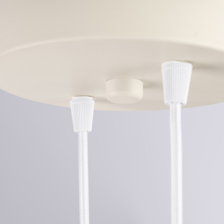 NOWOŚĆ Lampa wisząca HALO 2P beżowaSL.1973 Sollux