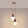 NOWOŚĆ Lampa wisząca HALO 2P moccaSL.1976 Sollux