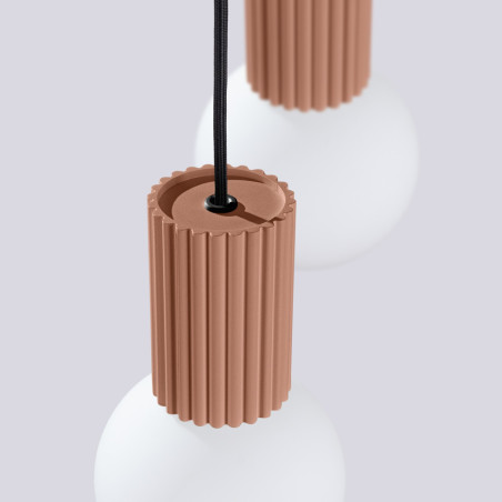 NOWOŚĆ Lampa wisząca HALO 2P moccaSL.1976 Sollux