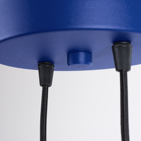 NOWOŚĆ Lampa wisząca HALO 2P ultramarynaSL.1977 Sollux