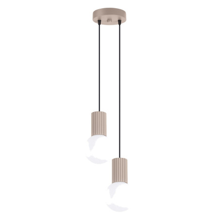 NOWOŚĆ Lampa wisząca HALO 2P taupeSL.1978 Sollux