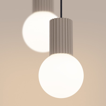 NOWOŚĆ Lampa wisząca HALO 2P taupeSL.1978 Sollux