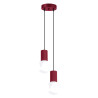 NOWOŚĆ Lampa wisząca HALO 2P burgundSL.1979 Sollux