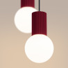 NOWOŚĆ Lampa wisząca HALO 2P burgundSL.1979 Sollux