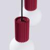 NOWOŚĆ Lampa wisząca HALO 2P burgundSL.1979 Sollux