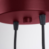 NOWOŚĆ Lampa wisząca HALO 2P burgundSL.1979 Sollux