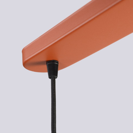 NOWOŚĆ Lampa wisząca HALO 2L ochra czerwonaSL.1985 Sollux