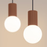 NOWOŚĆ Lampa wisząca HALO 2L moccaSL.1986 Sollux