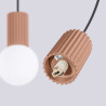NOWOŚĆ Lampa wisząca HALO 2L moccaSL.1986 Sollux