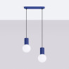 NOWOŚĆ Lampa wisząca HALO 2L ultramarynaSL.1987 Sollux