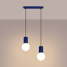 NOWOŚĆ Lampa wisząca HALO 2L ultramarynaSL.1987 Sollux