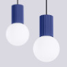 NOWOŚĆ Lampa wisząca HALO 2L ultramarynaSL.1987 Sollux