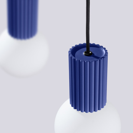 NOWOŚĆ Lampa wisząca HALO 2L ultramarynaSL.1987 Sollux