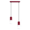 NOWOŚĆ Lampa wisząca HALO 2L burgundSL.1989 Sollux