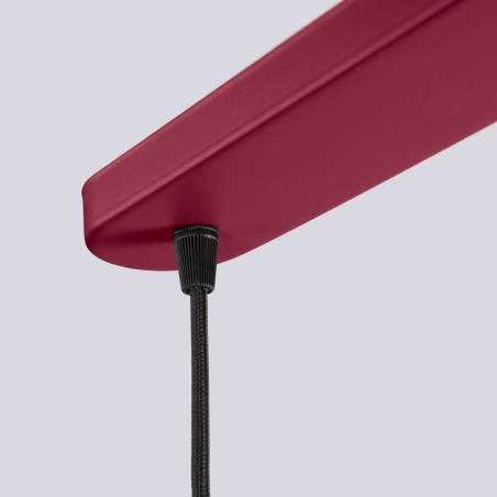 NOWOŚĆ Lampa wisząca HALO 2L burgundSL.1989 Sollux