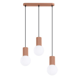 NOWOŚĆ Lampa wisząca HALO 3L moccaSL.1996 Sollux