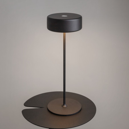 Lampa bezprzewodowa aluminiowa czarna MOD229TL-L3B3K2 z serii AI Collaboration - Lampy Maytoni