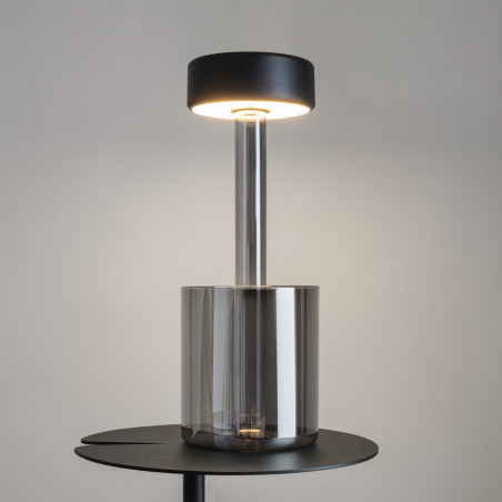Lampa bezprzewodowa aluminiowa szara MOD229TL-L3B3K3 z serii AI Collaboration - Lampy Maytoni