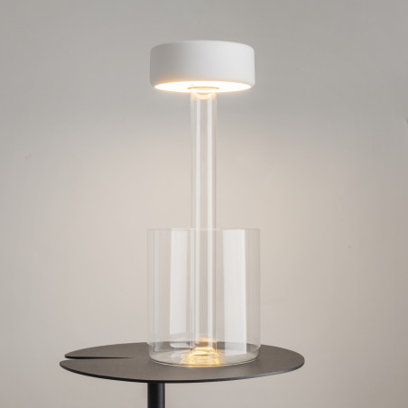 Lampa bezprzewodowa aluminiowa przezroczysta MOD229TL-L3W3K1 z serii AI Collaboration - Lampy Maytoni