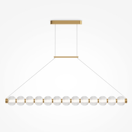 Lampa wisząca szklana złota MOD555PL-L18G3K z serii Amulet - Lampy Maytoni