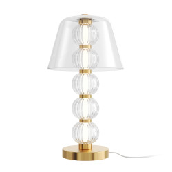 Lampa stołowa szklana złota MOD555TL-L8G3K z serii Amulet - Lampy Maytoni
