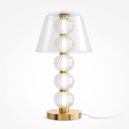 Lampa stołowa szklana złota MOD555TL-L8G3K z serii Amulet - Lampy Maytoni