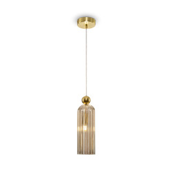 Lampa wisząca szklana złota MOD302PL-01CG z serii Antic - Lampy Maytoni