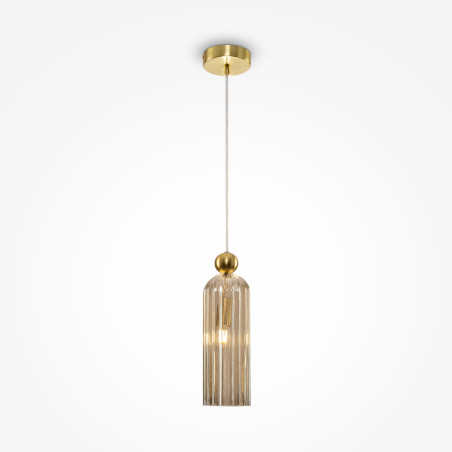 Lampa wisząca szklana złota MOD302PL-01CG z serii Antic - Lampy Maytoni